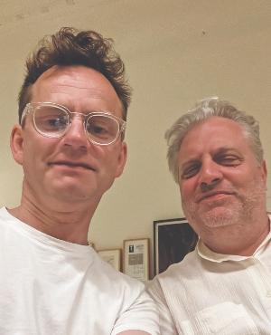 Hampus Lindwall and Stephen Tharp