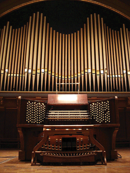 Hill Auditorium, University of Michigan, Ann Arbor, Michigan (photo credit: Bryan Dunnewald)