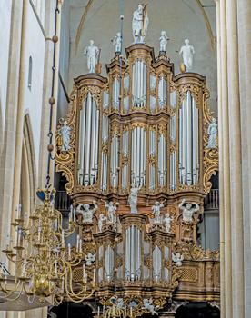 1744 Hinsz organ, Bovenkerk, Kampen, the Netherlands (photo credit: Gerrit Veldman)