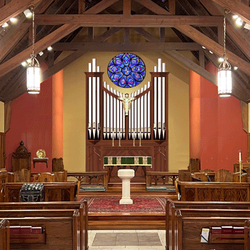 Kegg organ rendering, St. Andrew’s Episcopal Church, Houston, Texas