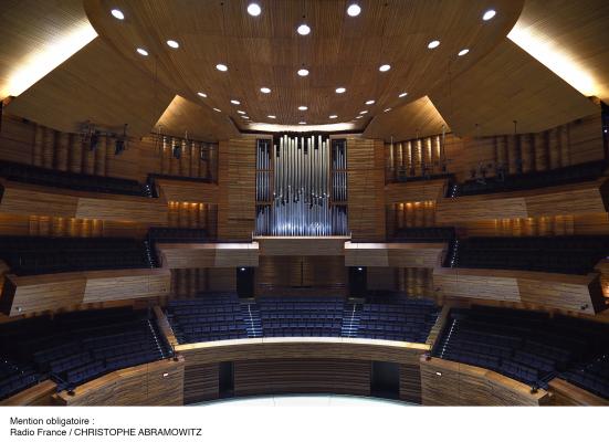 Grenzing organ, Radio France, Paris