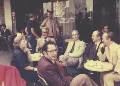 Huguette Dreyfus and friends