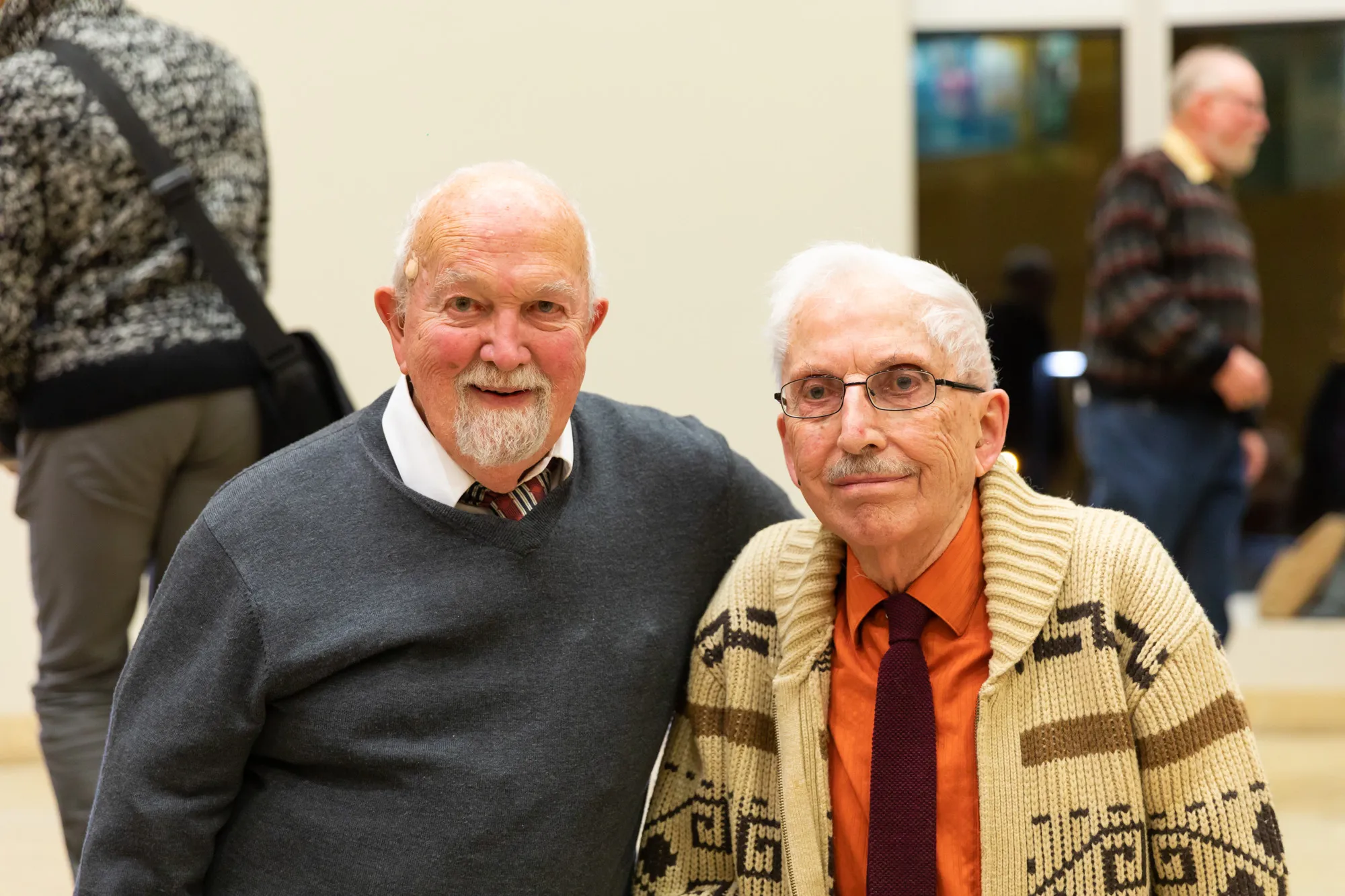William Eifrig and Philip Gehring (photo courtesy: Valparaiso University)