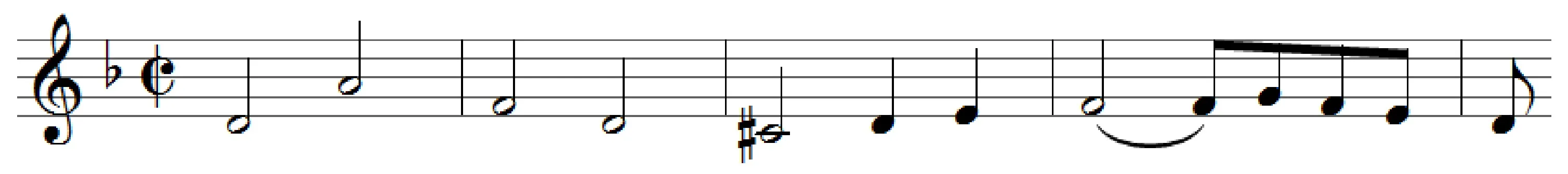 Fugue subject
