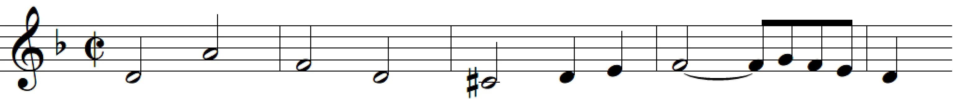 Fugue subject