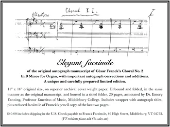 Choral No. 2 in B Minor
