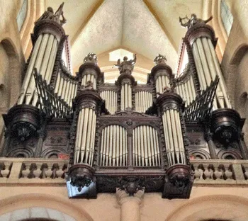 Cavaillé-Coll organ, Basilica of St.-Sernin, Toulouse, France