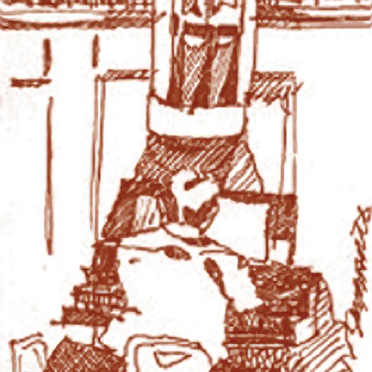 An organist
