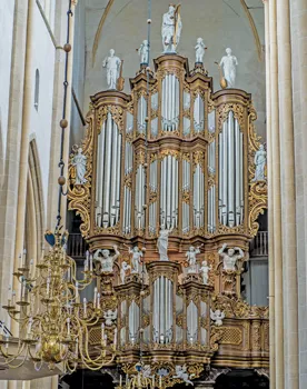 1744 Hinsz organ, Bovenkerk, Kampen, the Netherlands (photo credit: Gerrit Veldman)