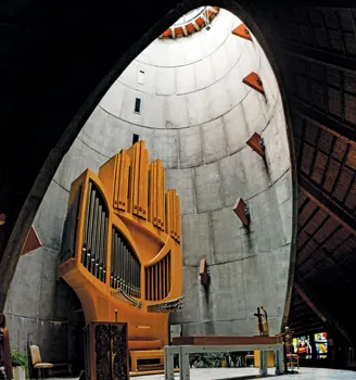 Detlef Kleuker organ, Notre-Dame des Neiges, Alpe d’Huez, France