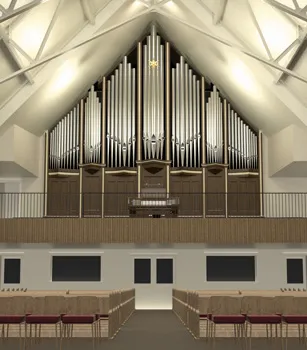 First Lutheran Church, Cedar Rapids, Iowa, computer rendering