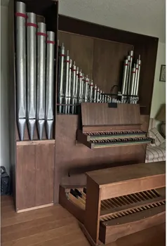 Roderer 3-rank tracker pipe organ